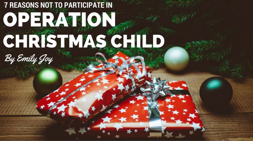 7 Reasons Not To Partite In Operation Christmas Child